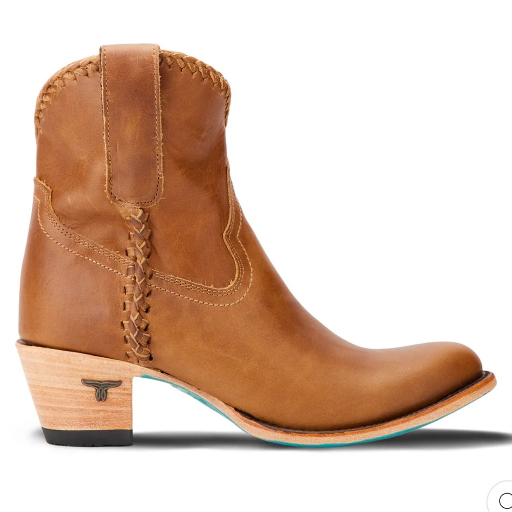 Lane PJ Bootie Western Ankle Boots - Picture 2 of 9